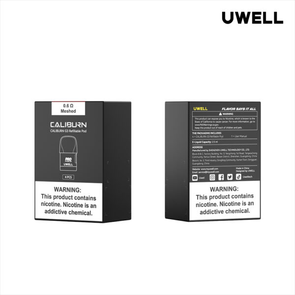 UWELL CALIBURN G3 KIT 咖哩棒